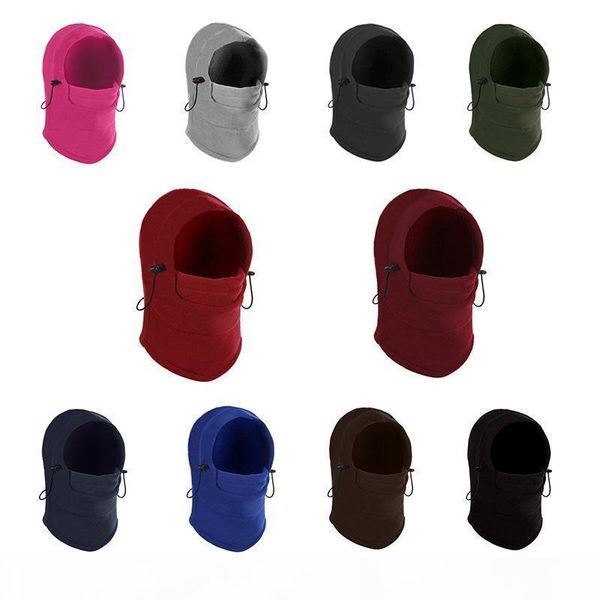 

l fashion -winter warm fleece beanies hats for men skull bandana neck warmer balaclava facsk wargame special forces mask 2019, Blue;gray