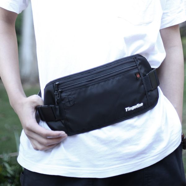 

outdoor anti-theft hidden mobile phone running bag passport bag multi-function id bag sports running close-fitting