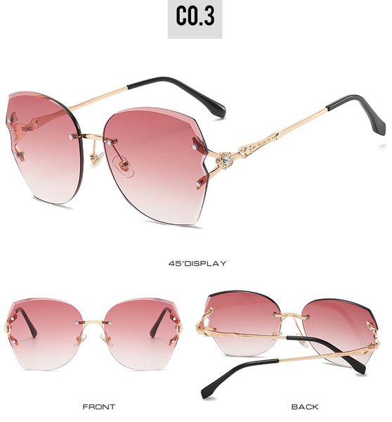 

безрамное sunglasse очки женских безрамных очки солнцезащитных очков негабаритных бескаркасная sunglasse обзор осень cheapest sunglasse очки