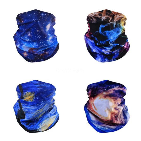 

outdoor seamless magic scarf face mask scarf cycling riding masks warm neckerchief outdoor facial party masks#220, Black