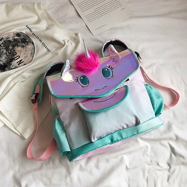 

2020 последний горячий единорог стиль студент backpack8015 #