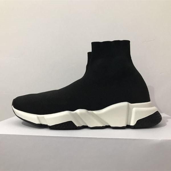 

with box 2019 speed runner shoes sock designer shoes triple black oreo red flat trainer men women shoes us4.5- us11.5 big cs10