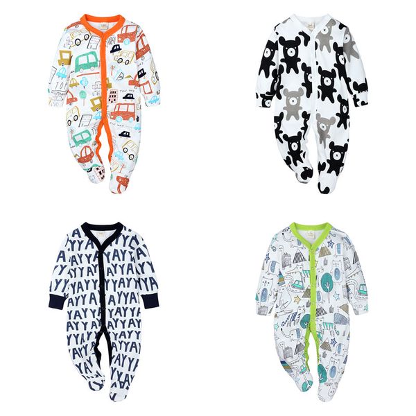 

elvesnest baby boys clothes soft cotton long sleeve toddler romper spring autumn infant romper cartoon newborn baby girl, Blue