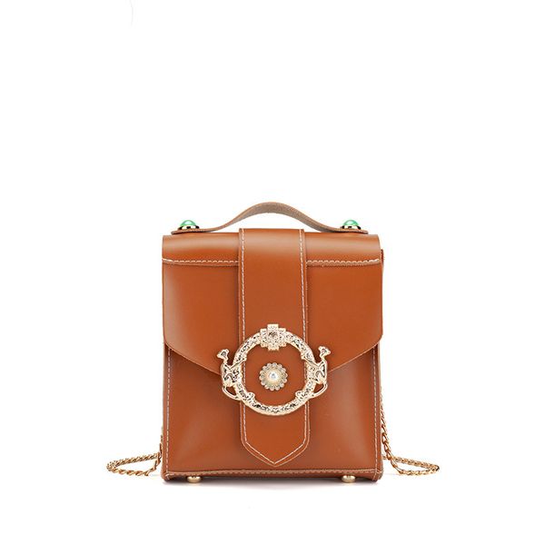 

version of the ms chain square sling bag 2020 new monkey metal shoulder messenger mobile phone bag fashion purses and handbags