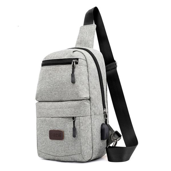 

bag man cross body men oxford cloth chest bag sports solid outdoor leisure multi function bag new shoulder messenger