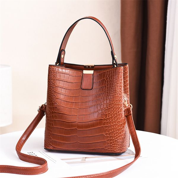 

fashion women handle shoulder bags leather female solid messenger tote bag chain female elegant crossbody shoulder bag#214