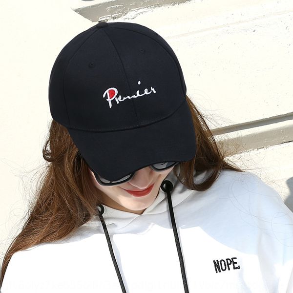 

mdfh5 fashion brand baseball embroidered hat men' and women' korean style cap embroidered hip-hop baseball cap couple all-match, Blue;gray