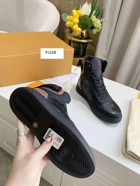 

rivoli sneaker boot high trainers boot for men and women rivoli high sneaker leather us 11, Black