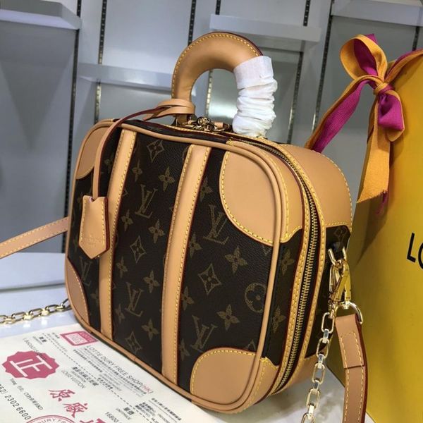 

new arrival women bag simple style handbags zipper leather shoulder bag chain totes luxury classic ladies crossbody bag with origin box