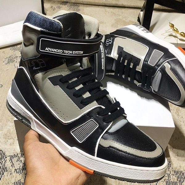 

fashion classic trainer sneaker boot mens shoes breathable outdoor walking luxury shoes sports lace -up men shoes zapatos de lujo para hombr, Black