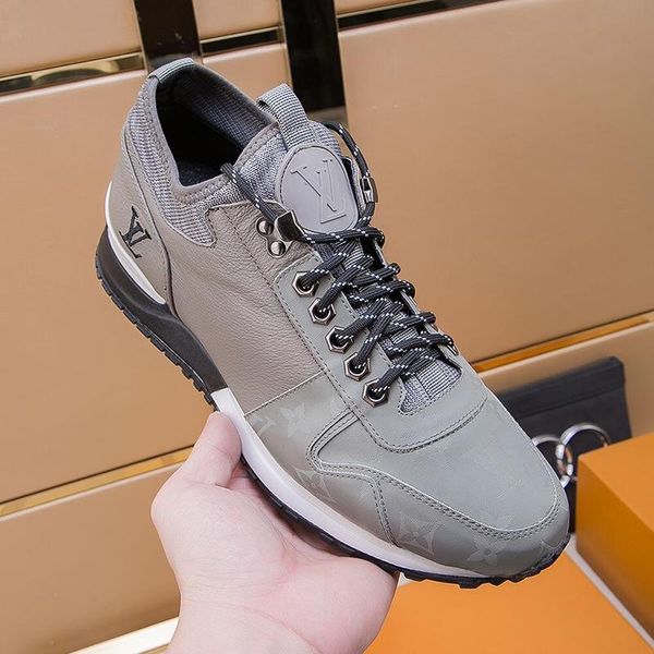 

мужская обувь кроссовки повседневная дышащий chaussures pour hommes мужская мода обувь luxury run away sneaker zapatos de hombre голодает ко, Black