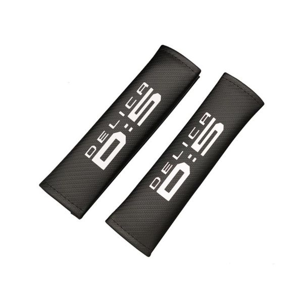 

2pcs pu fashion car seat belt cover car seat belt shoulder pads for mitsubishi delica d5
