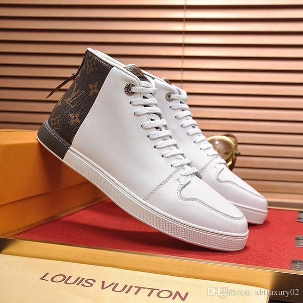 

mens shoes sale zapatos de hombre autumn and winter chunky sneakers fashion classic comfortable high casual men sho, Black