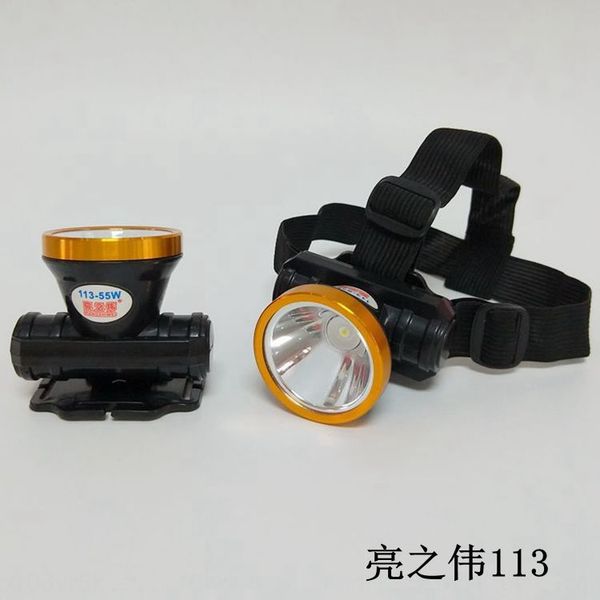 

laprz liangzhiwei 113 головка литиевой батареи фара headlightsbattery headlightled открытых сильных свет высокой мощность 55w головки переза