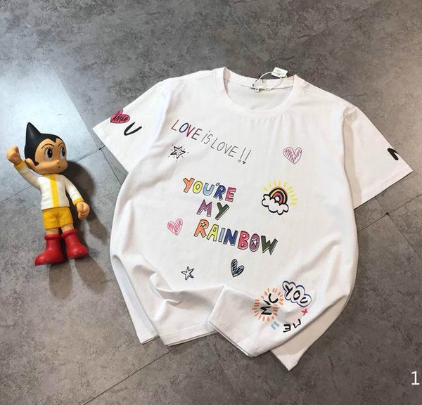 

20s mens t shirt fashion tees breathable loose shorts sleeves letters printed t shirts summer clothing lr200709, White;black