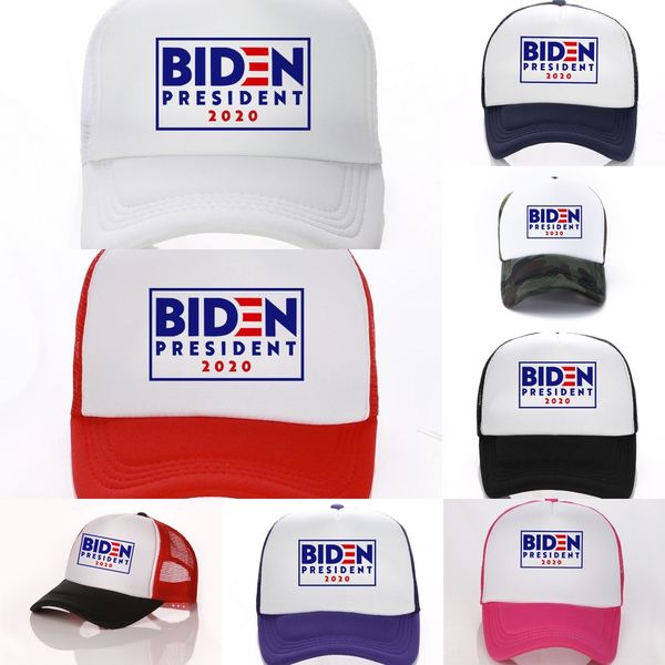 

yshch joe 2020 baseball hat american election adjustable hat baseball hats outdoor letter printed president biden party net 15styles, Blue;gray
