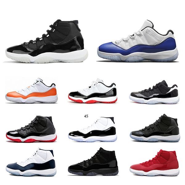 

25th anniversary 11s fashion women men basketball shoes 2020 wmns concord 95 45 bred 11 space jam jumpman outdoor sports sneakers