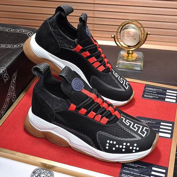 

cross chainer sneakers mens shoes new arrival fashion classic outdoor walking footwears lace -up plus size casual men shoes zapatos de hombr, Black