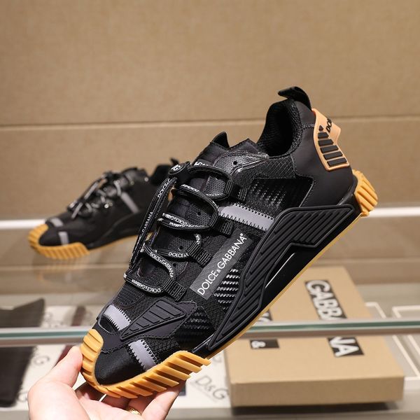 

0094 brand designer high-quality men's casual sports shoes, outdoor casual shoes, with original box packaging size 38--45, Black