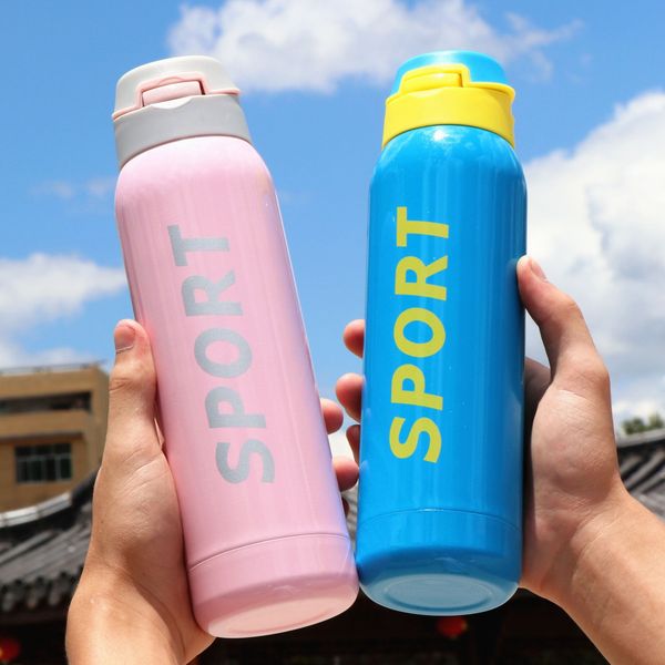 

taobao горячей продажи спорт термос cupstainless стали термос офис соломенной стакана воды ежедневных необходимостей воды cup
