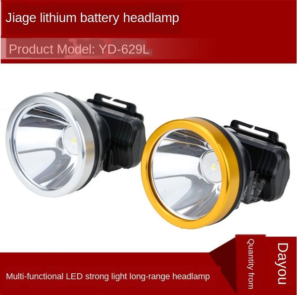 

9djct lithium headlights s high-light long-range led ultra-bright outdoor two-gear dimming miner's lamp lithium battery headlights head