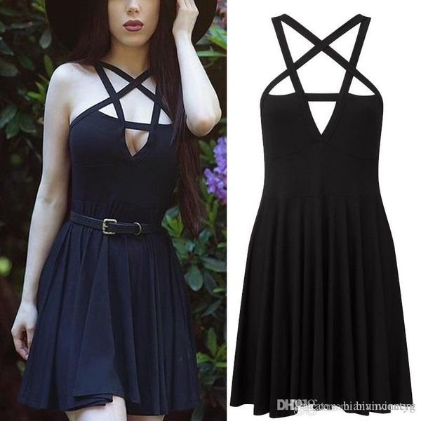 

2019 пересекающаяся выдалбливают split горячая для девочек продажа платья женщин одежда мода длинным рукавом повседневная сыпучие v шеи t-sh, Black;gray