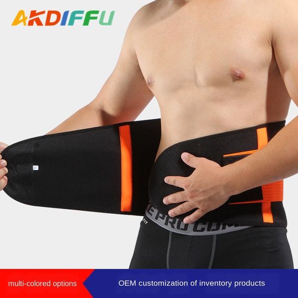 

6vhbc sweatbelt sports protective gear diving material sbr protective belt sweat squat strength support fitness protectionprotectionweightli, Black;gray