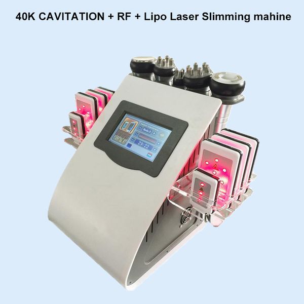 

ultrasonic cavitation machine lipo laser 40k slimming machine weight loss slimming detox beauty salon equipment