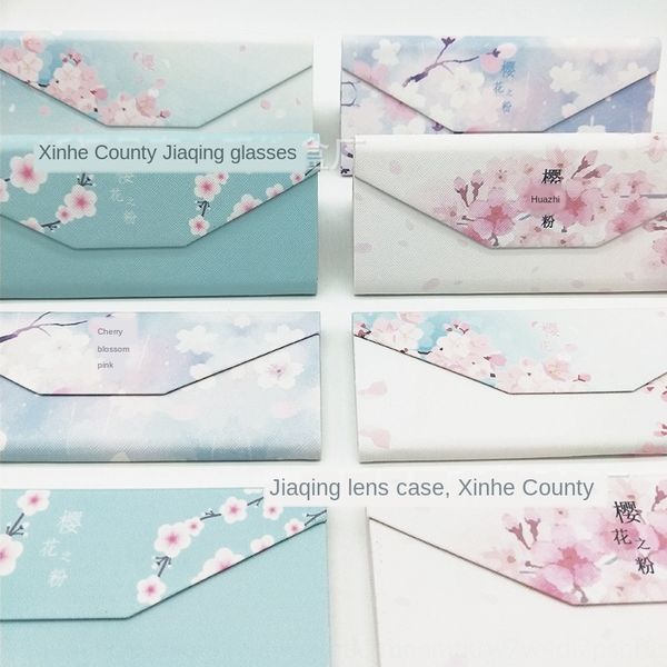 

новый спрей живописи складных вс коробки случая солнцезащитных очков большого размера портативным, Blue