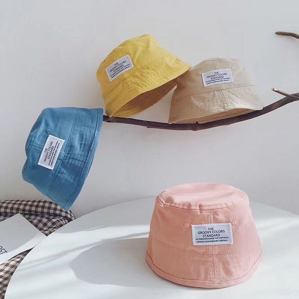 

men's and women's fisherman baby cap baby cap thin sunscreen sun children's basin hat fashionable korean fashion fisherman ha, Blue;gray