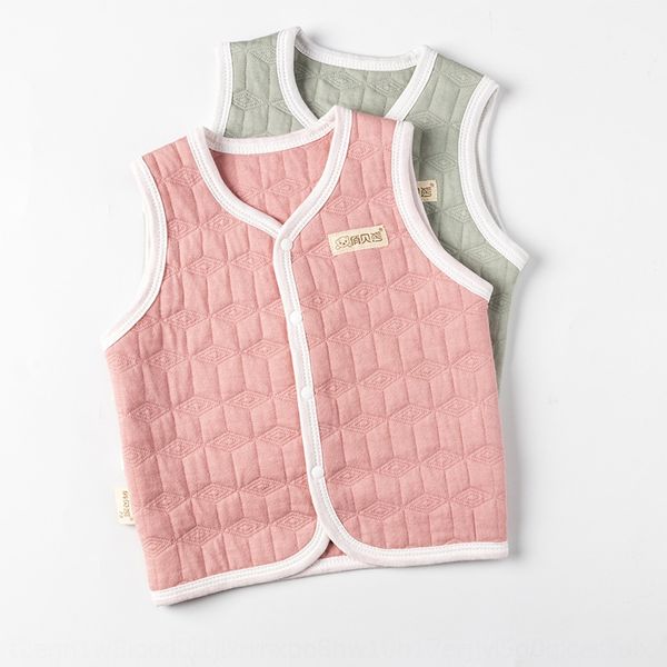 

new infant warm men's and children's waistcoat women's baby's thin cotton outer wear open warm vest vest buckle cotton t, Camo