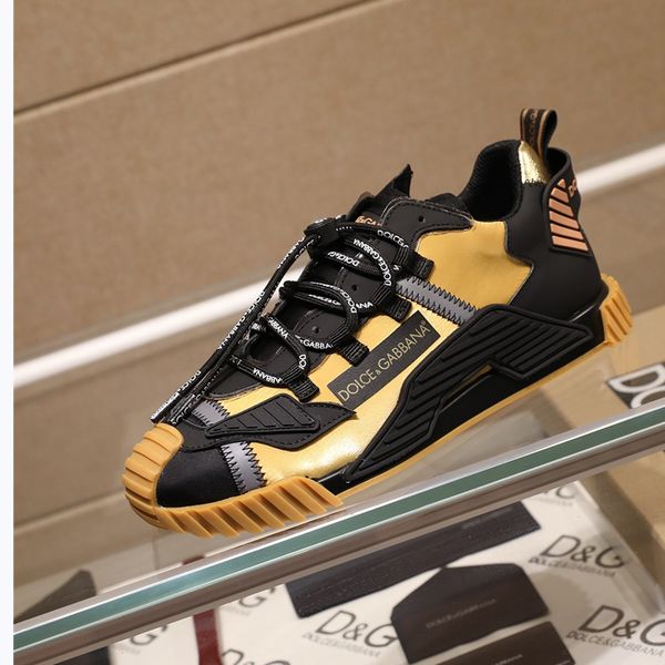 

230 brand designer high-quality men's casual sports shoes, outdoor casual shoes, with original box packaging size 38--45, Black