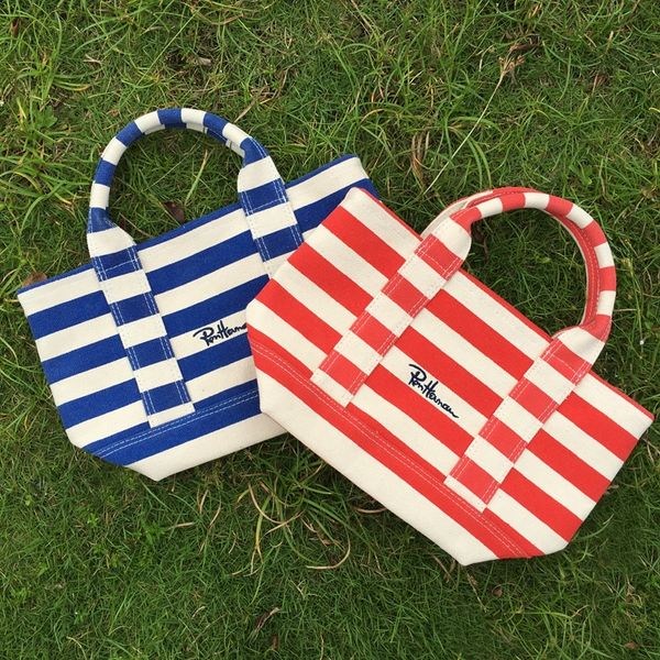 

japan ron herman striped small small women's mini arm bag women's bag