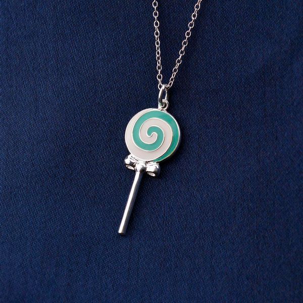 

wholesale-robol lollipop necklace pendant accessories necklaces for women 925 sterling silver necklaces & pendants colar scarf chain