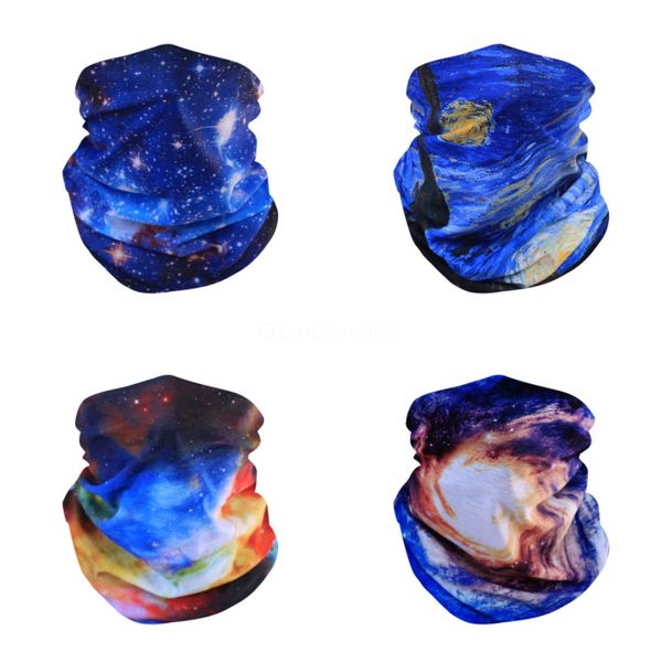 

2020 magic ring neck scarf headband multifunctional bandana face seamless tubular tube men women scar #111#935, Black
