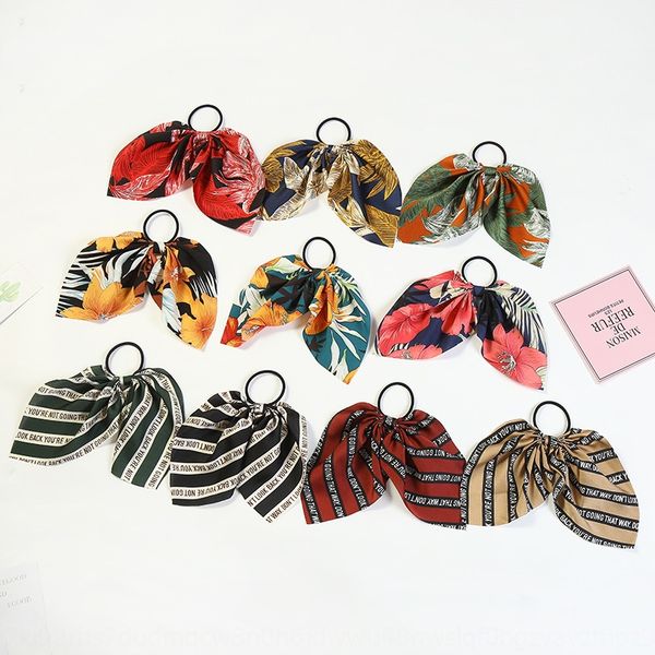 

girl ring girl dovetail knot rubber band hair rope rubber band hair headdress ponytail head rope, Slivery;white