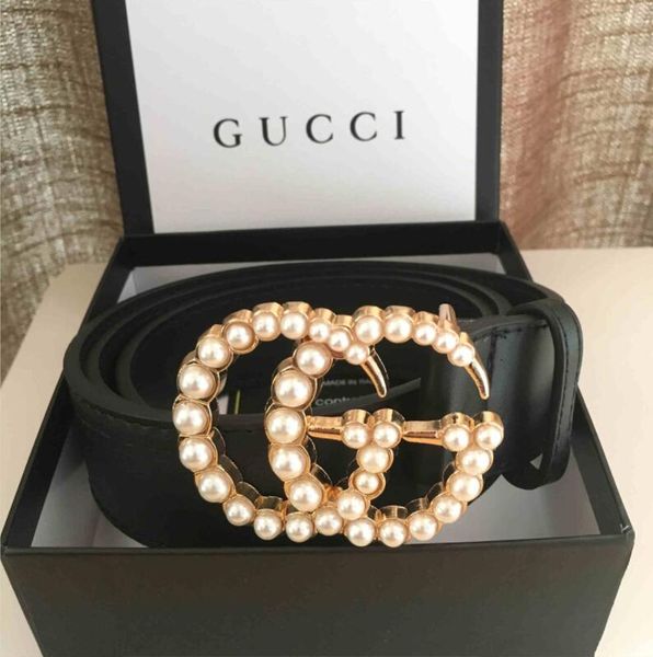 

2020 with box fashion belts men belts for men womens big gold buckle belt mens leather belts wholesale ing, Black;brown