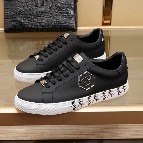 

2020 i12 тенденции моды mens дизайнерская обувь кожа luxury дышащий комфортные походные ботинки на шнуровке повседневный hiker обувь мужские, Black