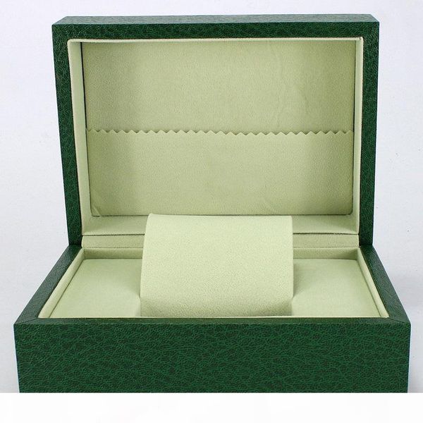 

luxury watch mens for rolex watch box original inner outer womans watches boxes men wristwatch green box booklet card 880, Black;blue
