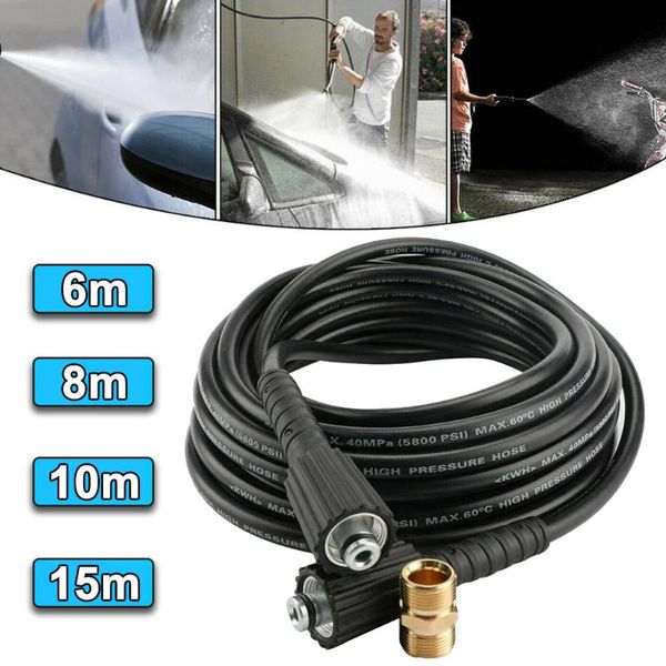 

15m m22 female jet power wash extension female pressure washer hose tool