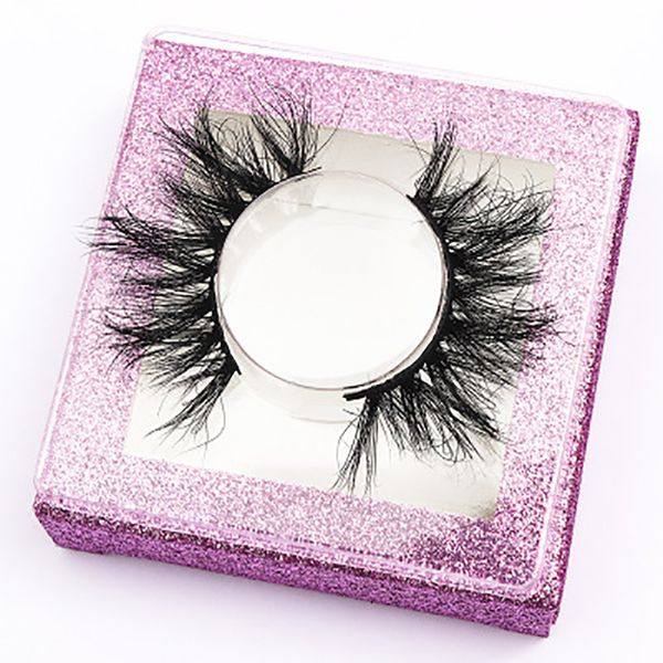 

5d mink false eyelashes thick cross mink hair fluffy eyelashes rd03
