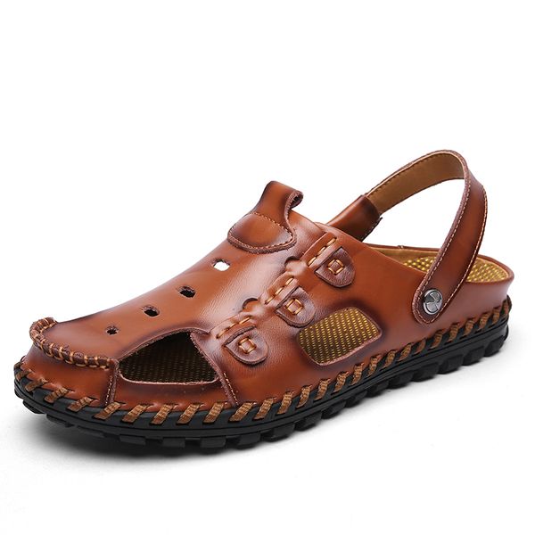 

sandals sandale for erkek ete romanas sandalias rubber summer man sandles zandalias homme para sandel work male fashion mens verano men, Black