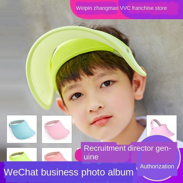 

vvc children's hat face-covering uv-proof sun hat outdoor beach sun, Blue;gray