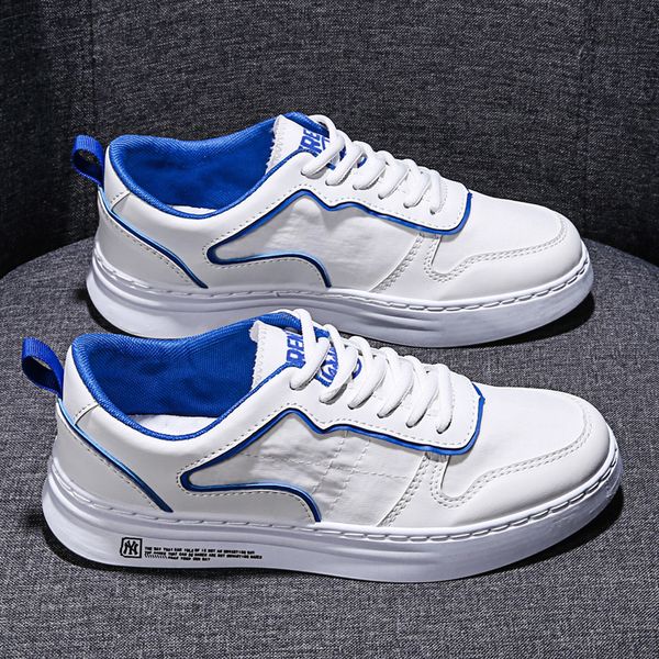 

new men casual shoes brand breathable comfortable shockproof sneakers designer lace up light fashion men shoes tenis masculino, Black