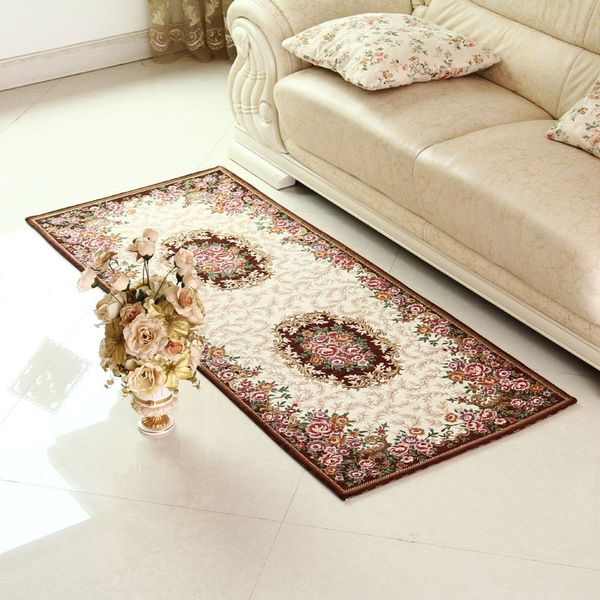 

jia bolang european carpet floor mat jin dian flower windowporch mat anti-slip wear-resistant carpet bedroom