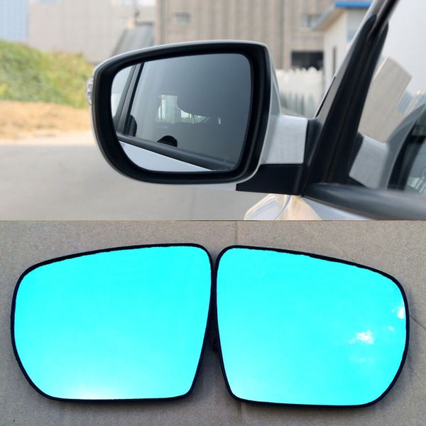 

for hyundai ix35 car rearview mirror wide angle hyperbola blue mirror arrow led turning signal lights