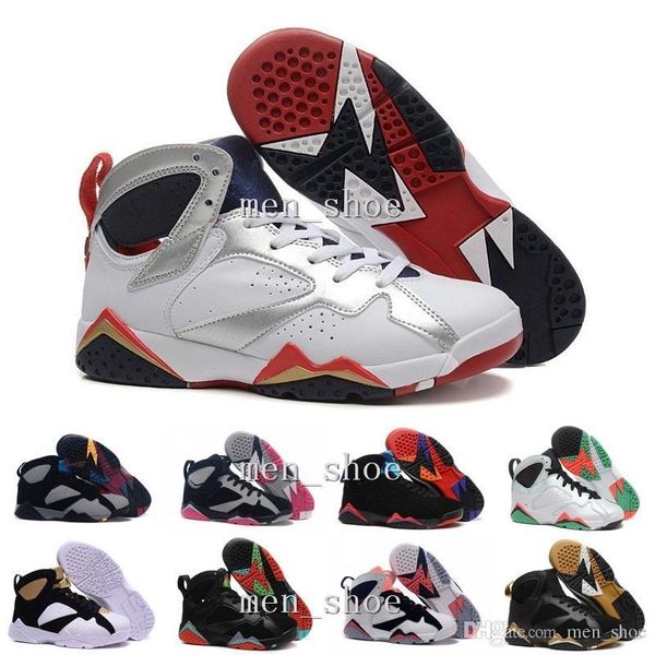 

with box]vii 7 shoes 7 vii white turquoise black ice blue basketball shoes sports boots athletics sneakers men trainers