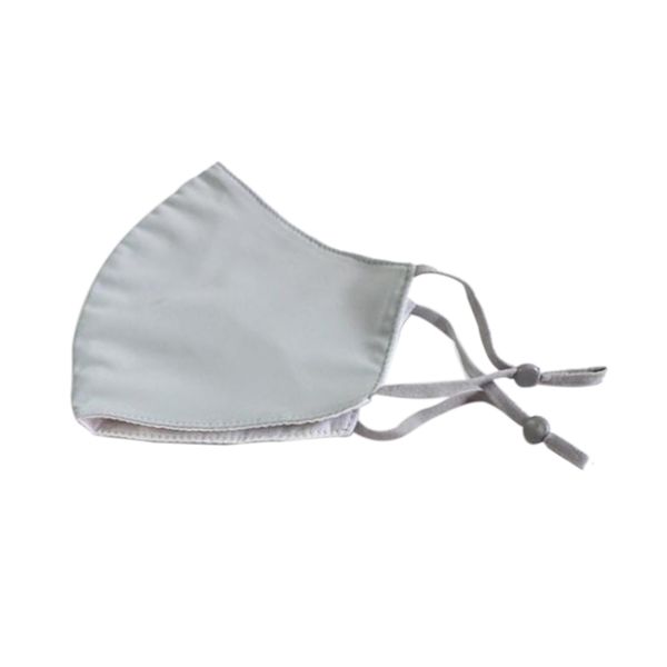 

2020 новой мода designer summer uv женщина мужчины ice шелковых маски путешествие многоразовая взрослые роты маска загрязнение пыль маски вы, Silver