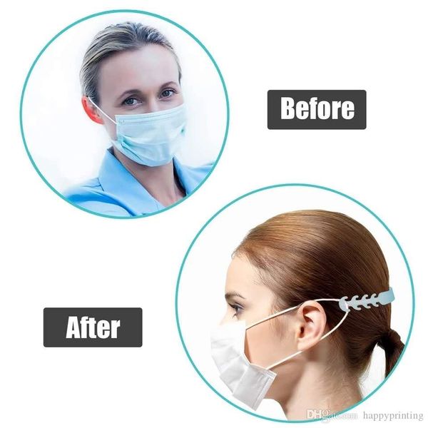 

soft silicone protective ear hooks for face mask relieve pain tightness ear protection grips masks partner artifacts dhseller bqxbn