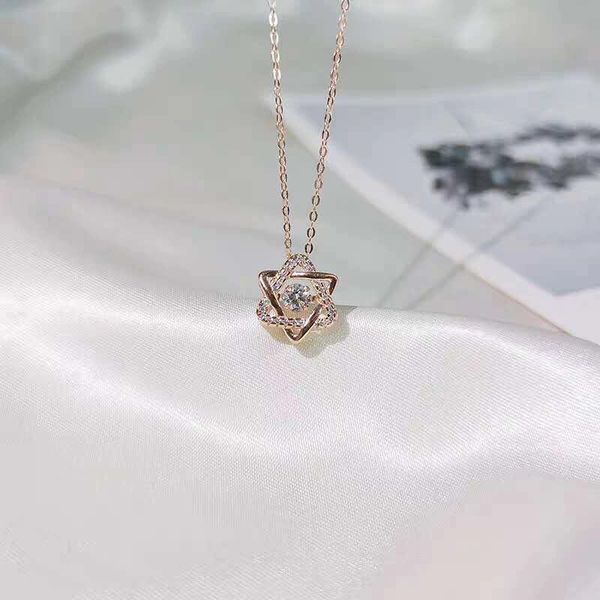 

титановые стали ожерелья с swan лаки roman ring bling star sweet стиль ключицы цепи ожерелье для барышня подарка способа, Golden;silver